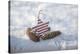 Christmas pendant in the snow, still life-Andrea Haase-Premier Image Canvas