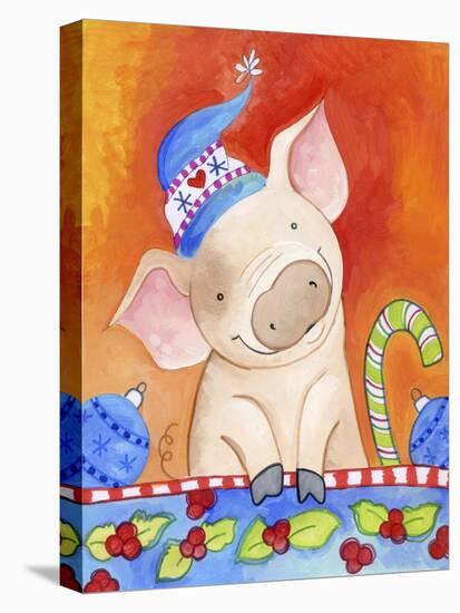 Christmas Piggie-Valarie Wade-Premier Image Canvas