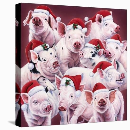 Christmas Piggies-Jenny Newland-Premier Image Canvas