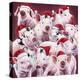 Christmas Piggies-Jenny Newland-Premier Image Canvas