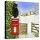 Christmas Post Box-Janet Pidoux-Premier Image Canvas