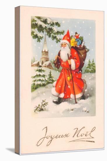 Christmas Postcard, c.1907-French School-Premier Image Canvas
