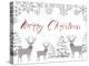 Christmas Silver 2-Jean Plout-Premier Image Canvas