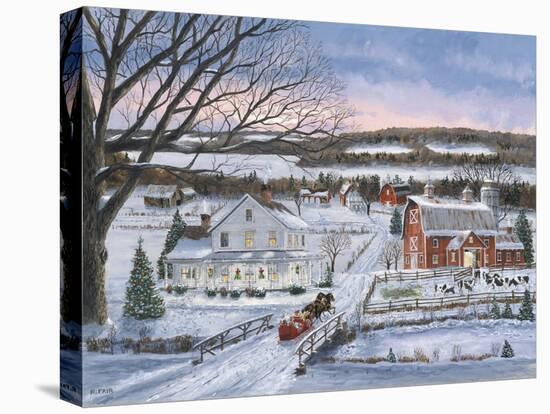 Christmas Sleigh Ride-Bob Fair-Premier Image Canvas