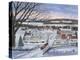 Christmas Sleigh Ride-Bob Fair-Premier Image Canvas