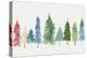 Christmas Trees-PI Studio-Stretched Canvas