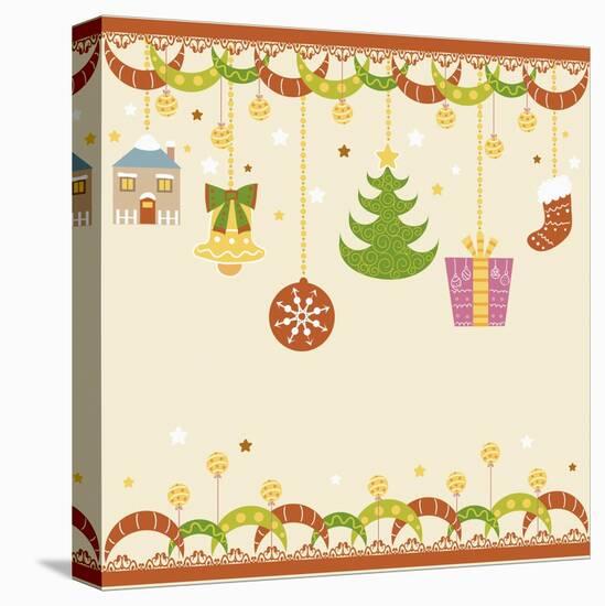 Christmas with Decorations-null-Premier Image Canvas