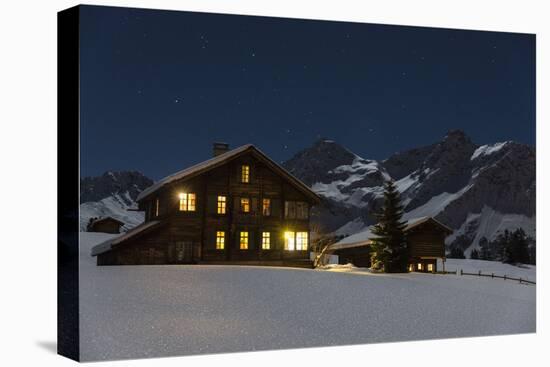 Christmassy Mood at Arosa-Armin Mathis-Premier Image Canvas