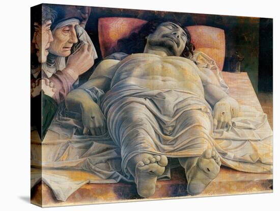 Christo in Scurto (Foreshortened Christ or the Dead Christ)-Andrea Mantegna-Stretched Canvas