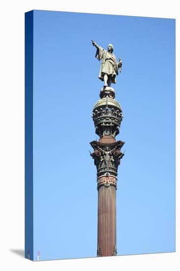 Christopher Colombus Monument, Barcelona, Spain-Mark Mawson-Premier Image Canvas