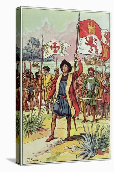 Christopher Columbus-J. L. Beuzon-Premier Image Canvas