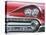 Chrome Lights on Red Car-null-Premier Image Canvas