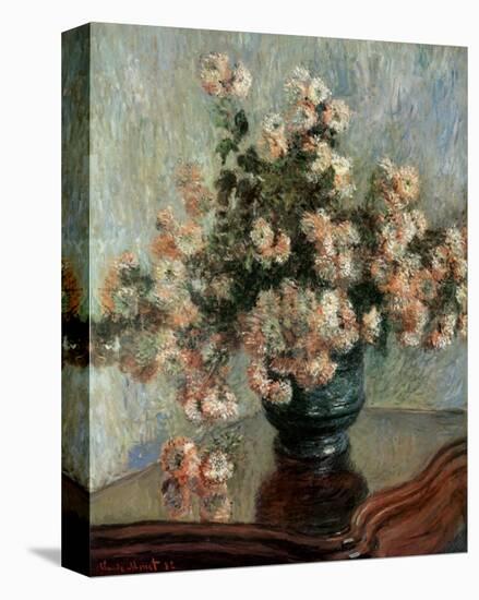 Chrysanthemums, c.1882-Claude Monet-Stretched Canvas