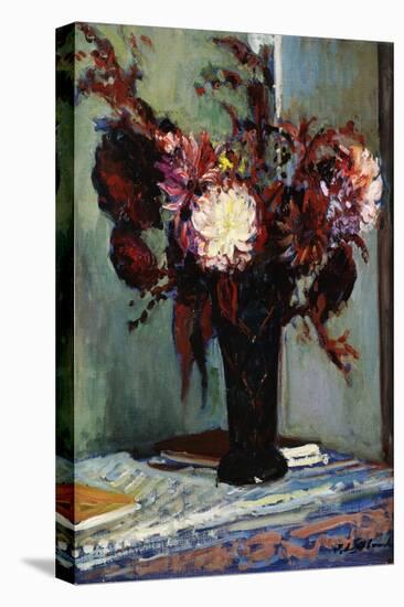 Chrysanthemums in a Vase-Jacques-emile Blanche-Premier Image Canvas