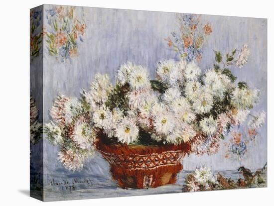 Chrysanthemums-Claude Monet-Premier Image Canvas