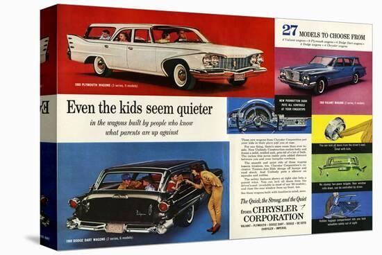 Chrysler 27 Models to Choose…-null-Stretched Canvas