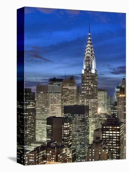 Chrysler Building and Midtown Manhattan Skyline, New York City, USA-Jon Arnold-Premier Image Canvas