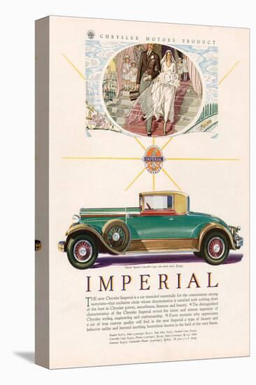 Chrysler Imperial Convertible-null-Stretched Canvas