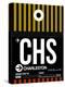 CHS Charleston Luggage Tag I-NaxArt-Stretched Canvas