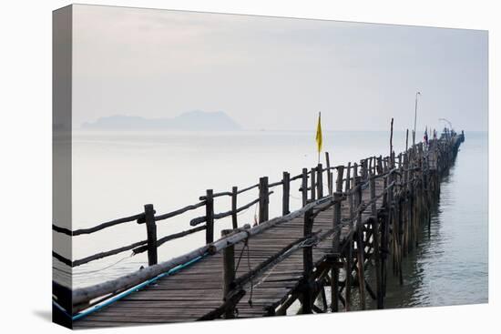 Chumphon, Thailand. Chumphon is one of the main ports for backpackers.-Micah Wright-Premier Image Canvas