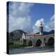 Church and the Medieval Ponte De Lima, Minho, Portugal, Europe-Christopher Rennie-Premier Image Canvas