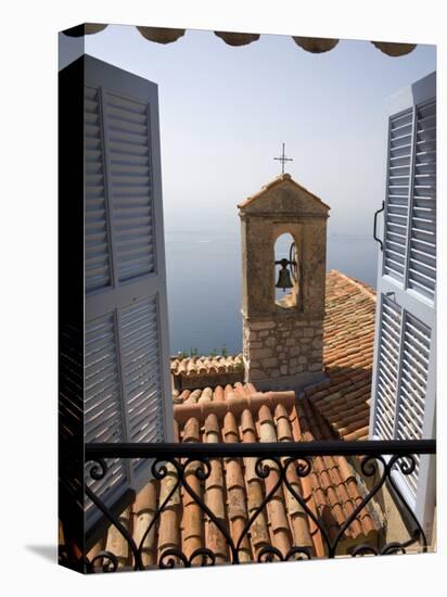 Church Bell Tower, Eze, French Riviera, Cote d'Azur, France-Doug Pearson-Premier Image Canvas