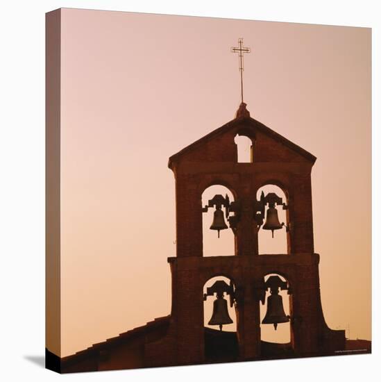 Church Bells at Sunset, Florence, Tuscany, Italy-Roy Rainford-Premier Image Canvas