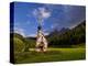 Church Called Rainui in Valley in the Italian Dolomites, Val Di Funes, Italy-Bill Bachmann-Premier Image Canvas