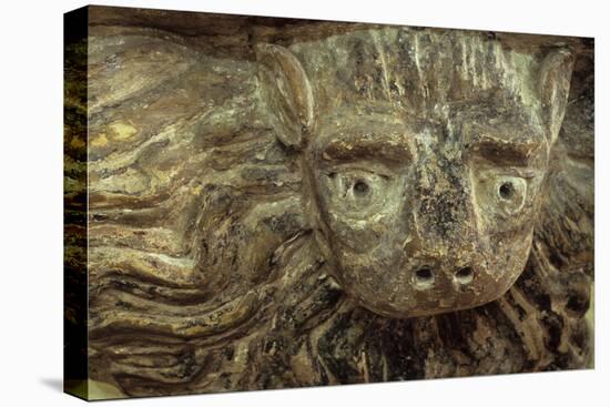 Church Carving-Den Reader-Premier Image Canvas