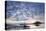 Church Hill and the Aln Estuary During a Stunning Winter Sunrise from the Beach at Low Tide-Lee Frost-Premier Image Canvas