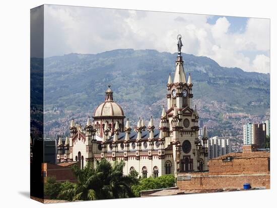 Church in Medellin, Colombia, South America-Christian Kober-Premier Image Canvas