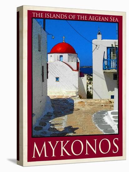 Church in Mykonos Greece 6-Anna Siena-Premier Image Canvas