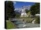 Church in Ramsau, Berchtesgadener Land, Bavaria, Germany, Europe-Hans Peter Merten-Premier Image Canvas