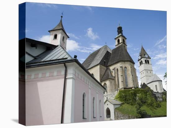 Church, Kitzbuhel, Austria, Europe-Martin Child-Premier Image Canvas