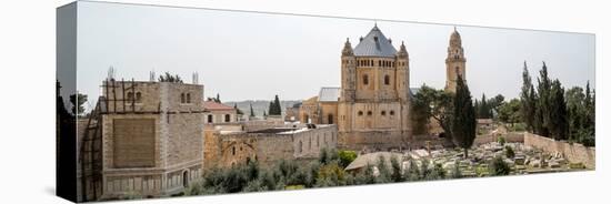 Church of Hagia Maria Abbey and Christian Cemetery, Jerusalem, Israel-null-Premier Image Canvas