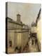 Church of Notre Dame De Lorette and the Rue Flechier, Paris-Antoine Vollon-Stretched Canvas