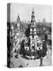 Church of St Clement Danes, the Strand and Fleet Street from Australia House, London, 1926-1927-McLeish-Premier Image Canvas