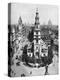 Church of St Clement Danes, the Strand and Fleet Street from Australia House, London, 1926-1927-McLeish-Premier Image Canvas