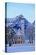 Church of St. Coloman and Tannheimer Alps near Schwangau, Allgau, Bavaria, Germany, Europe-Hans-Peter Merten-Premier Image Canvas