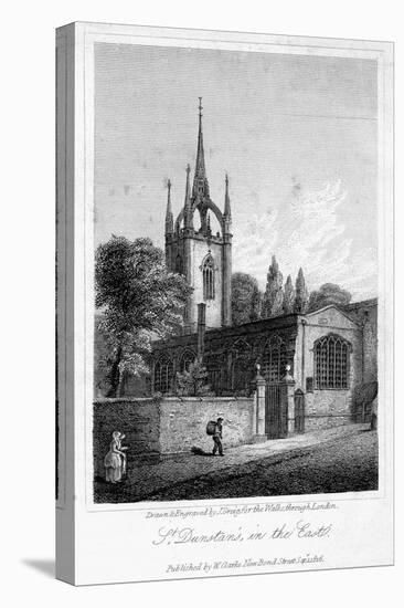 Church of St Dunstan in the East, City of London, 1816-J Greig-Premier Image Canvas
