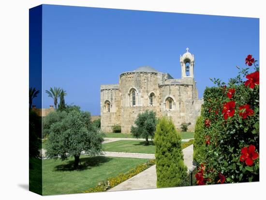 Church of St. John the Baptist, Ancient Town of Byblos (Jbail), Mount Lebanon District, Lebanon-Gavin Hellier-Premier Image Canvas