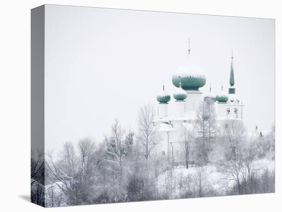 Church of St. John the Baptist in Winter, Staraya Ladoga, Leningrad Region, Russia-Nadia Isakova-Premier Image Canvas