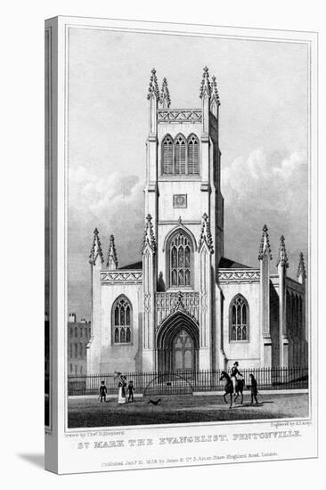 Church of St Mark the Evangelist, Pentonville, Islington, London, 1828-S Lacey-Premier Image Canvas