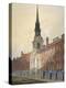 Church of St Martin Within Ludgate and Ludgate Hill, City of London, 1815-William Pearson-Premier Image Canvas