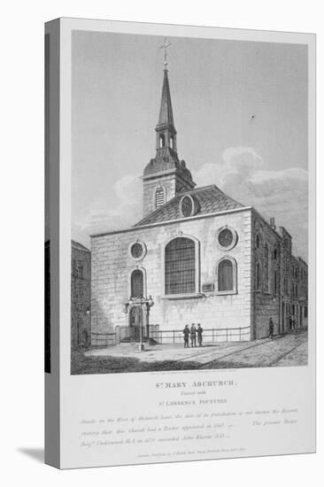 Church of St Mary Abchurch, City of London, 1812-Joseph Skelton-Premier Image Canvas