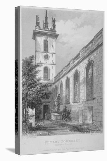 Church of St Mary Somerset, City of London, 1812-Joseph Skelton-Premier Image Canvas