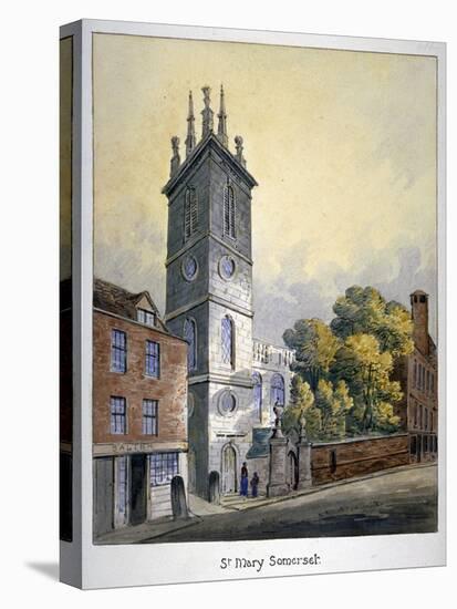 Church of St Mary Somerset, City of London, C1815-William Pearson-Premier Image Canvas