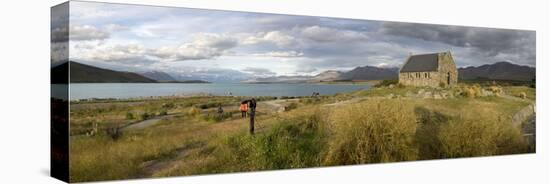 Church of the Good Shepherd, Lake Tekapo, Canterbury Region, South Island, New Zealand, Pacific-Stuart Black-Premier Image Canvas