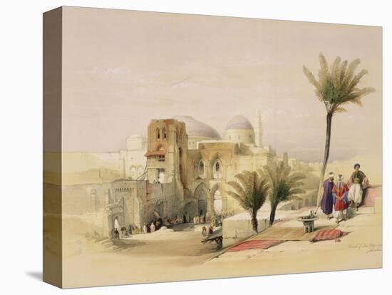 Church of the Holy Sepulchre, Jerusalem, Plate 11 from Volume I of "The Holy Land"-David Roberts-Premier Image Canvas