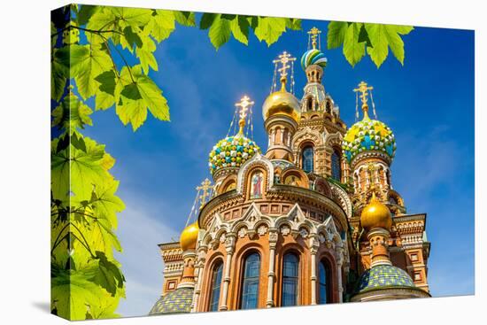 Church of the Savior on Spilled Blood in St. Petersburg, Russia-sborisov-Premier Image Canvas